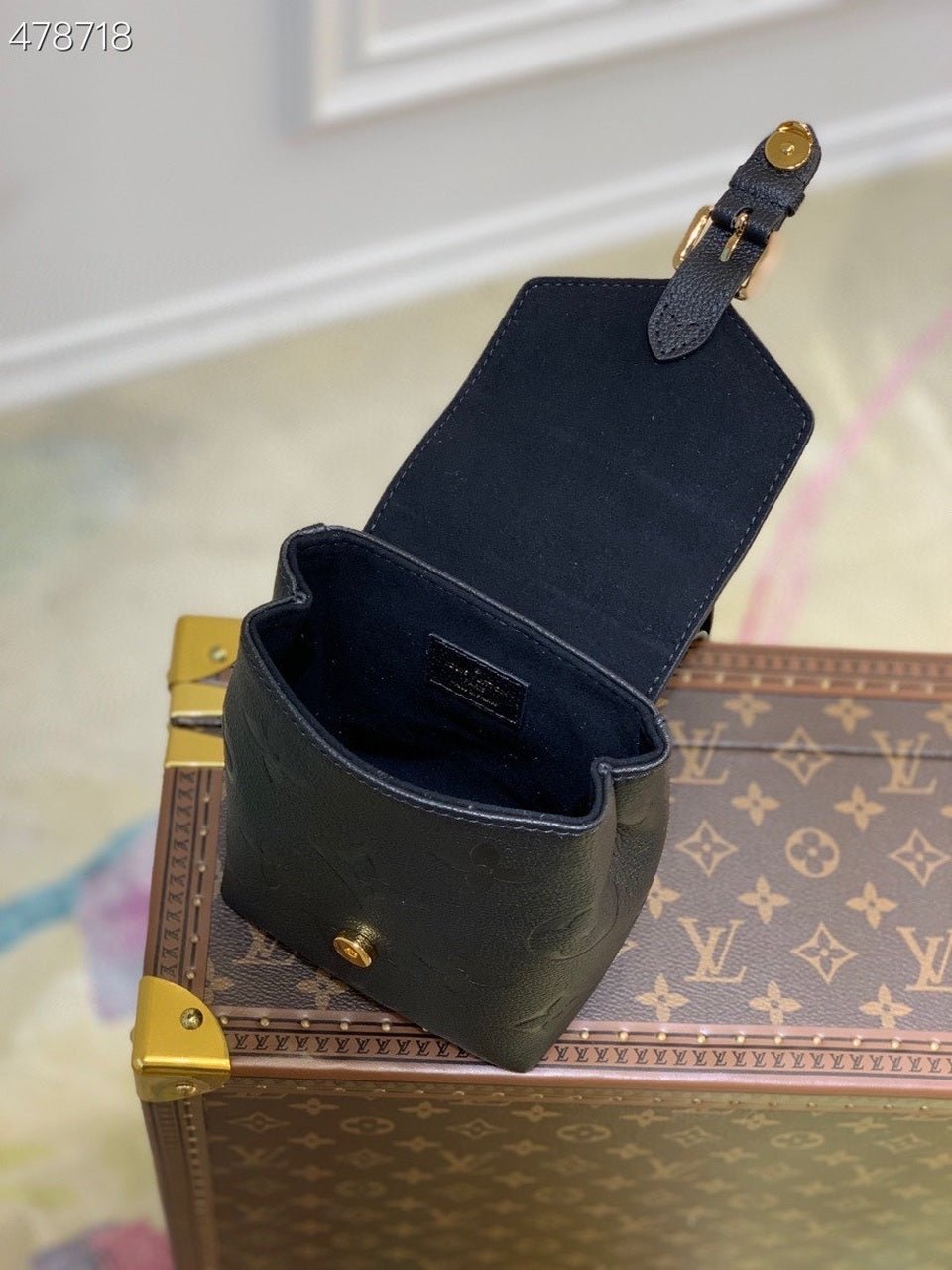Louis Vuitton Tiny Backpack Bag 20cm By The Pool Monogram Canvas Spring/Summer Collection M80783 Black