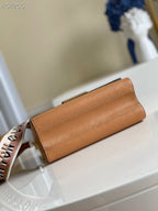 Louis Vuitton Twist MM Bag 23cm Epi Canvas Leather Spring/Summer Collection M57506, Gold Honey