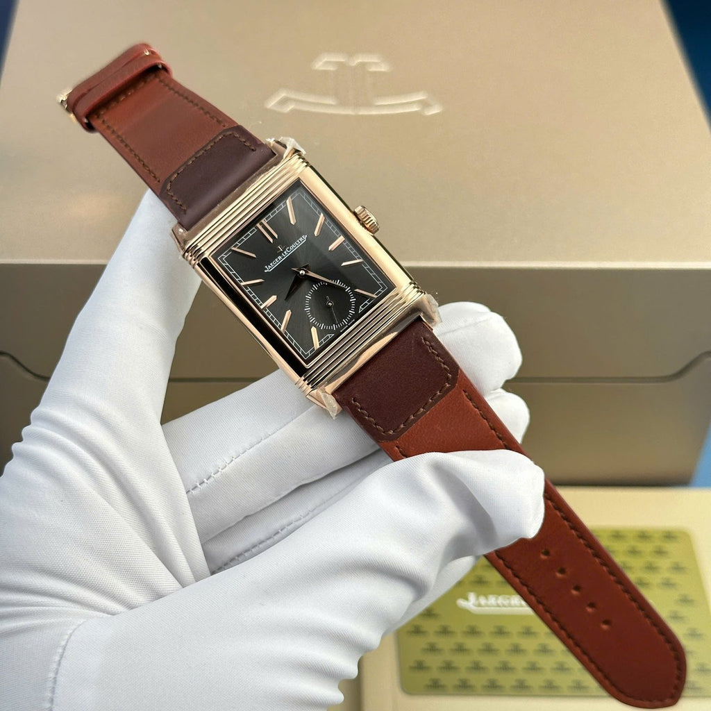 Jaeger LeCoultre Tribute Small Seconds Double-Sided Watch 28.3x47mm