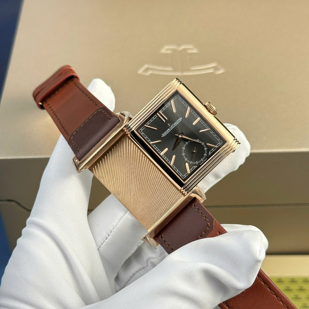 Jaeger LeCoultre Tribute Small Seconds Double-Sided Watch 28.3x47mm