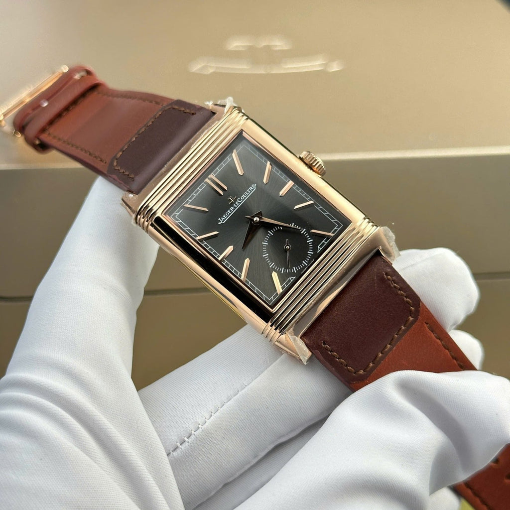 Jaeger LeCoultre Tribute Small Seconds Double-Sided Watch 28.3x47mm