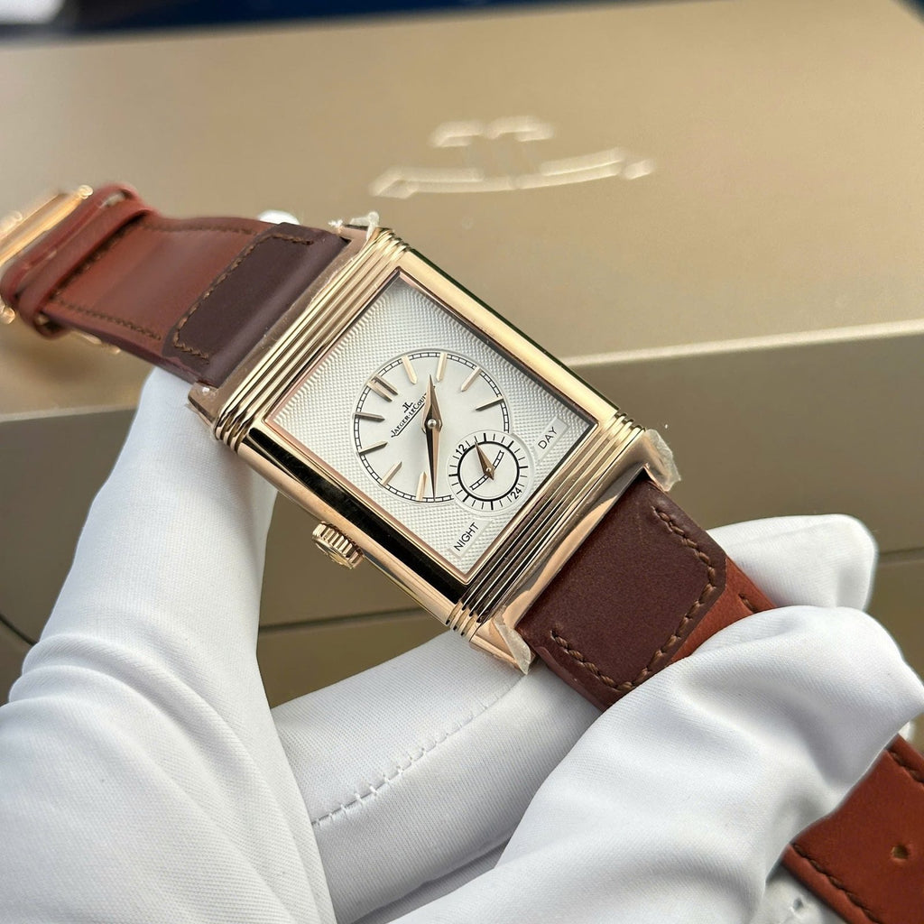 Jaeger LeCoultre Tribute Small Seconds Double-Sided Watch 28.3x47mm