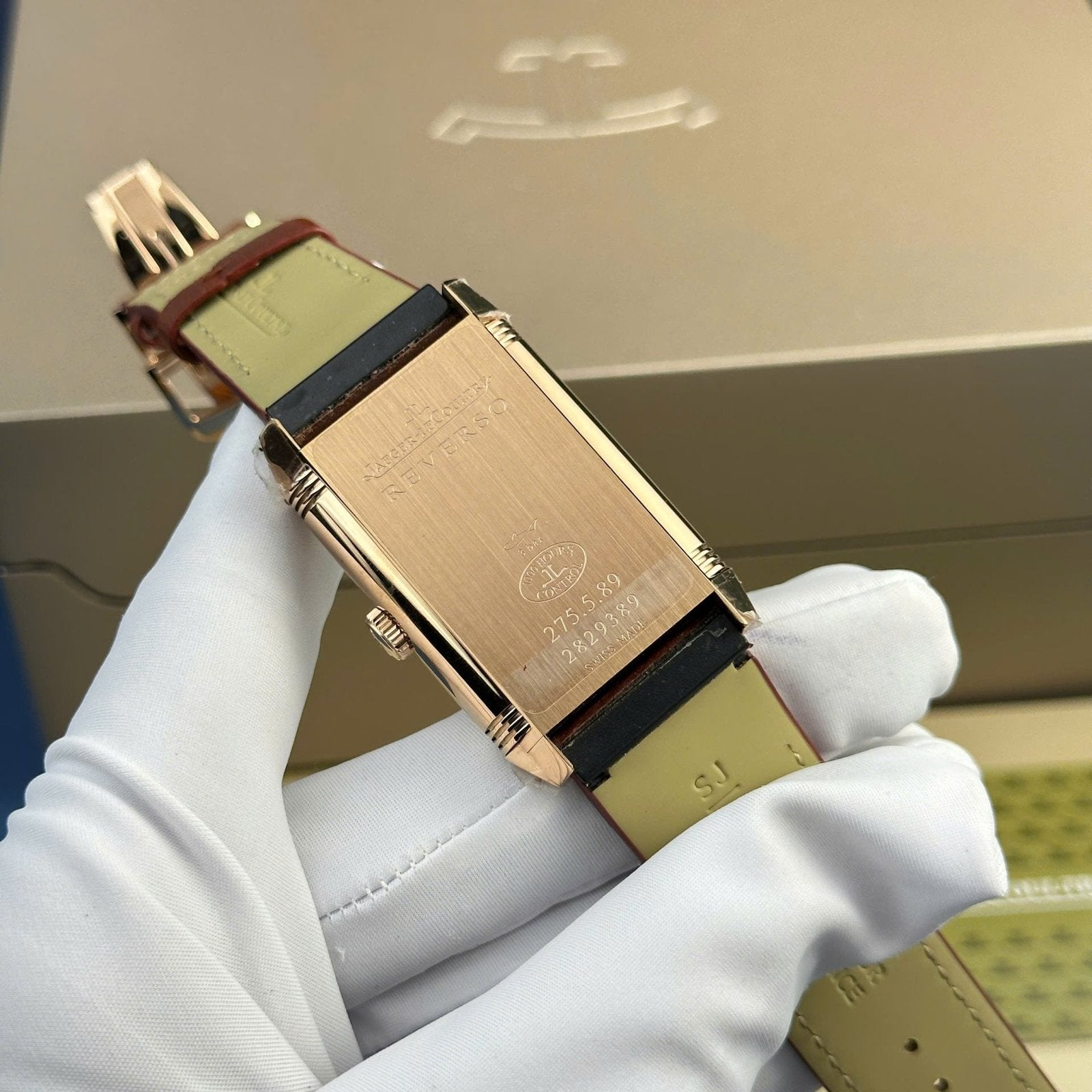 Jaeger LeCoultre Tribute Small Seconds Double-Sided Watch 28.3x47mm