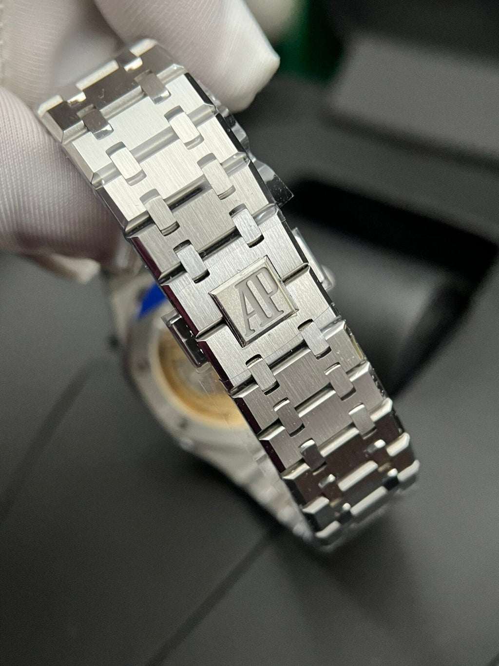 Audemars Piguet Royal Oak 15500ST Watch Black Dial 41mm