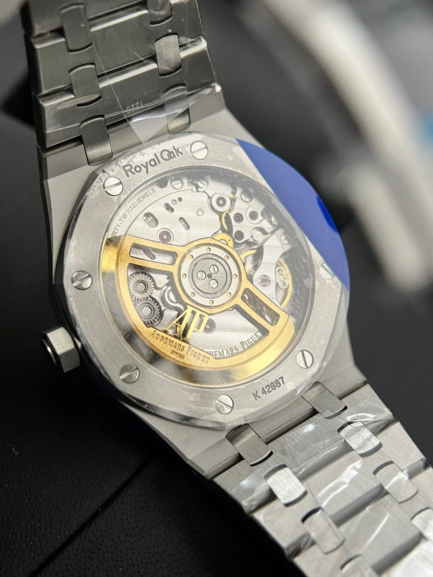 Audemars Piguet Royal Oak 15500ST Watch White Dial 41mm