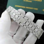 Audemars Piguet 15400 Watch Diamonds Moissanite 41mm