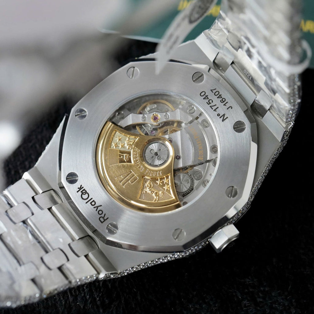 Audemars Piguet 15400 Watch Diamonds Moissanite 41mm