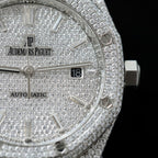 Audemars Piguet 15400 Watch Diamonds Moissanite 41mm