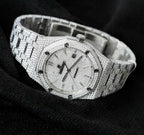 Audemars Piguet 15400 Watch Diamonds Moissanite 41mm