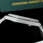 Audemars Piguet 15400 Watch Diamonds Moissanite 41mm