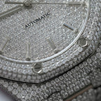 Audemars Piguet 15400 Watch Diamonds Moissanite 41mm