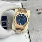 Audemars Piguet 15500 Watch Blue Dial 41mm