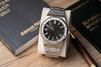 Audemars Piguet 15500ST Watch Black Dial 41mm