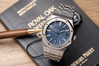 Audemars Piguet 15500ST Watch Blue Dial 41mm