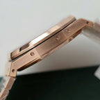 Audemars Piguet 26574 Blue Dial Watch 18K Gold Wrapped 41mm