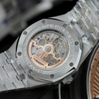 Audemars Piguet 26574 Watch Salmon Dial Metal Wire 41mm