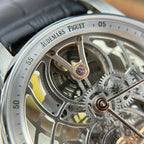 Audemars Piguet 26600 Tourbillon Openworked Watch Leather Strap 41mm