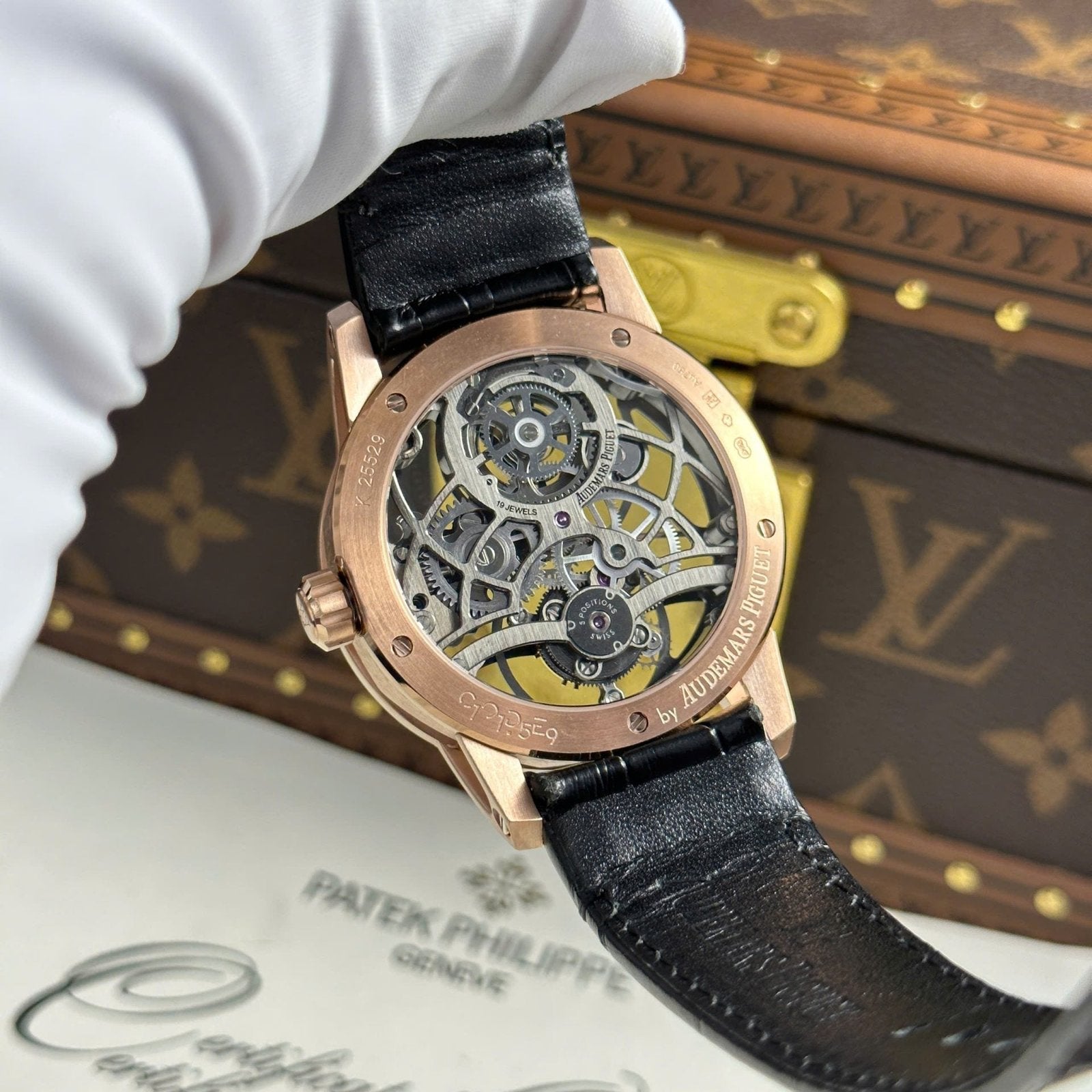 Audemars Piguet 26600 Tourbillon Openworked Watch Manual Winding 41mm