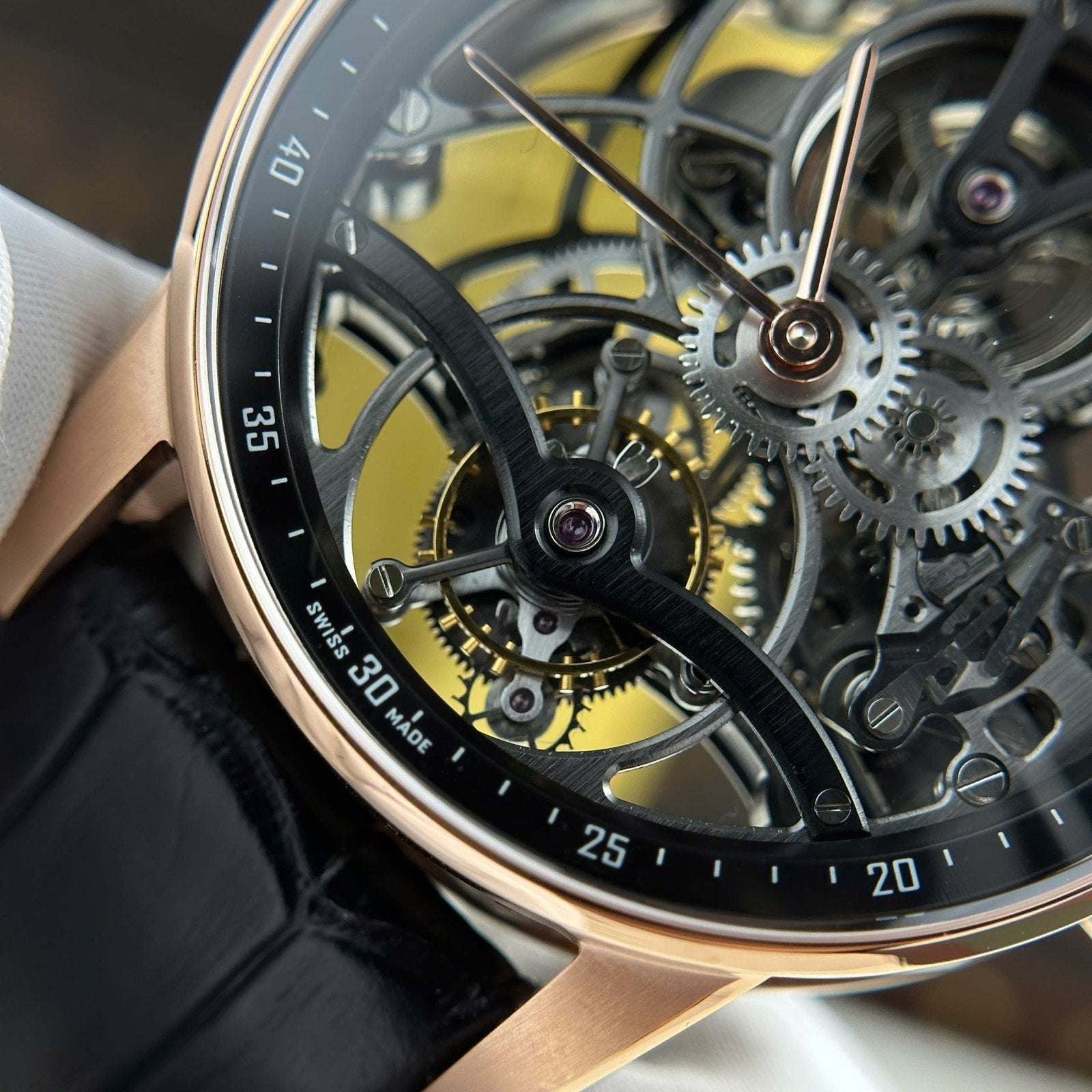 Audemars Piguet 26600 Tourbillon Openworked Watch Manual Winding 41mm