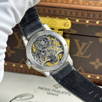 Audemars Piguet 26600 Tourbillon Openworked Watch Gray 41mm
