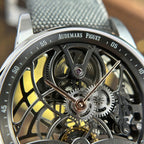 Audemars Piguet 26600 Tourbillon Openworked Watch Gray 41mm