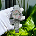 Audemars Piguet Watch Diamonds Moissanite 41mm