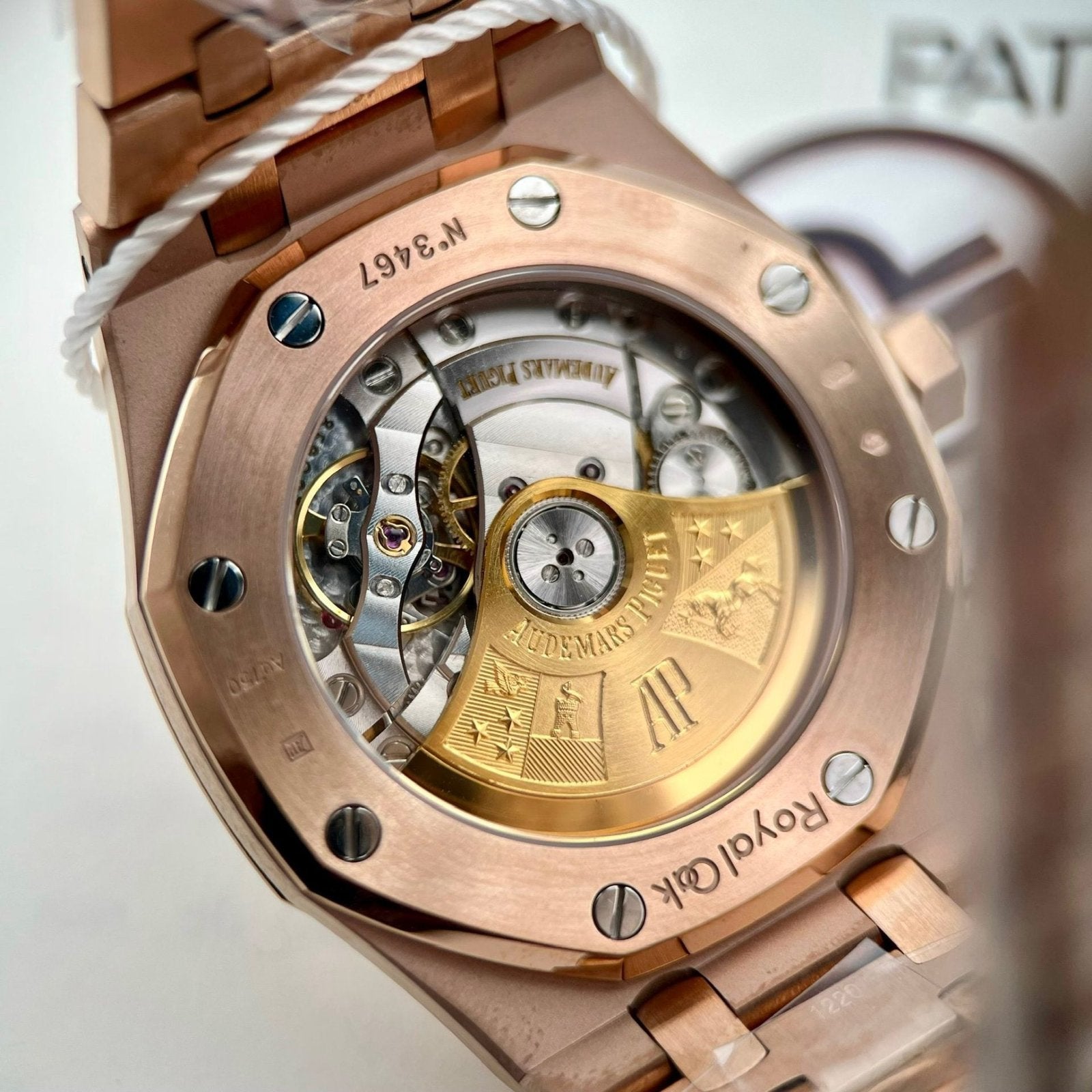 Audemars Piguet Watch Royal Oak 15450 White Gold 37mm