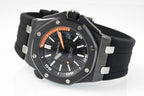 Audemars Piguet Watch Royal Oak Offshore Diver 15707CE Black Ceramic 42mm