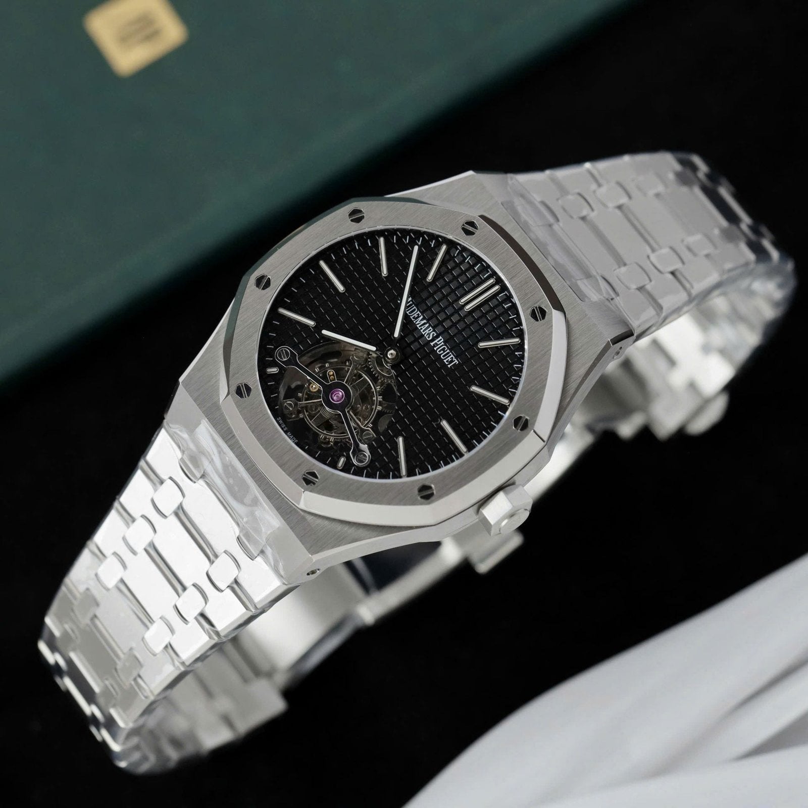 Audemars Piguet Royal Oak Tourbillon 26512ST Dial Black Watch 41mm