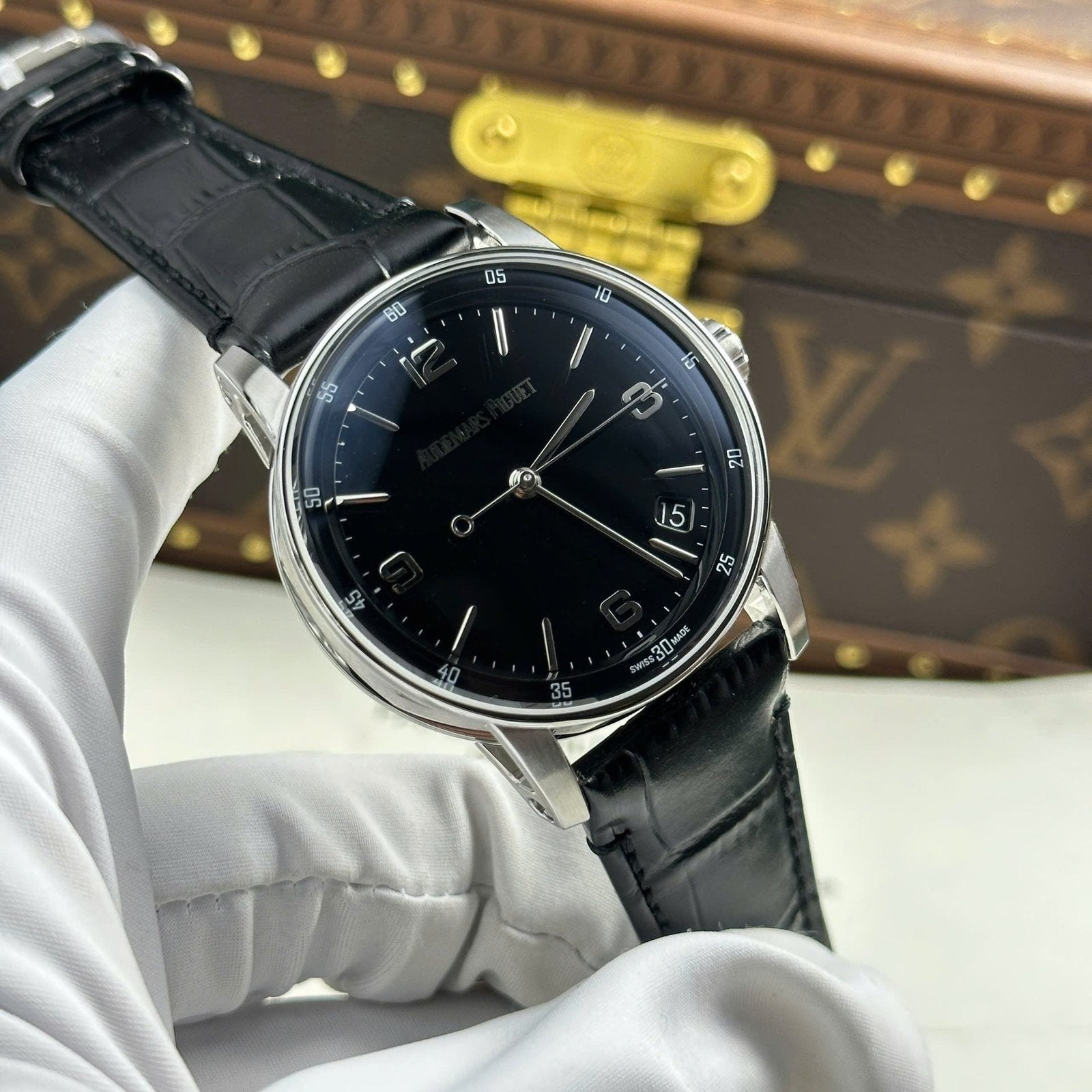 Audemars Piguet Selfwinding 15210OR Black Watch 41mm