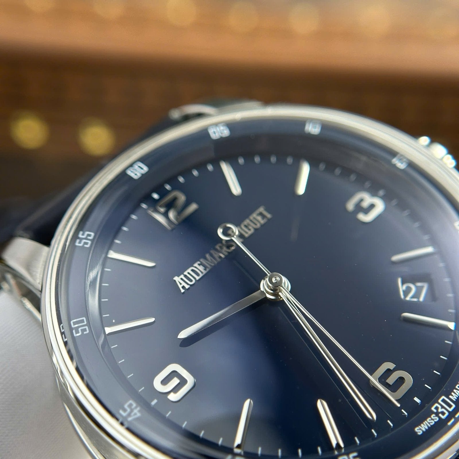Audemars Piguet Code 11.59 Selfwinding 15210OR Watch Blue Dial 41mm