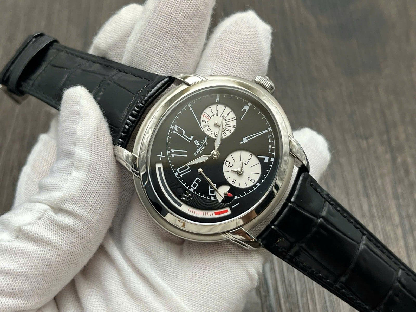 Audemars Piguet Millenary 26150ST Watch Black Dial 47mm