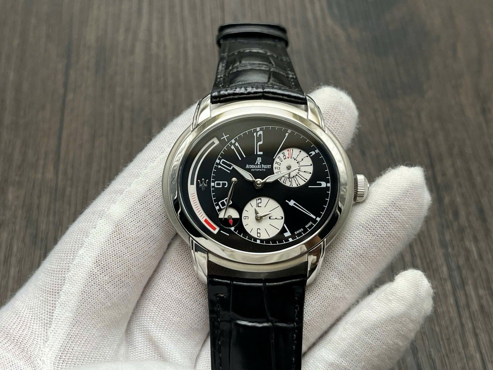 Audemars Piguet Millenary 26150ST Watch Black Dial 47mm