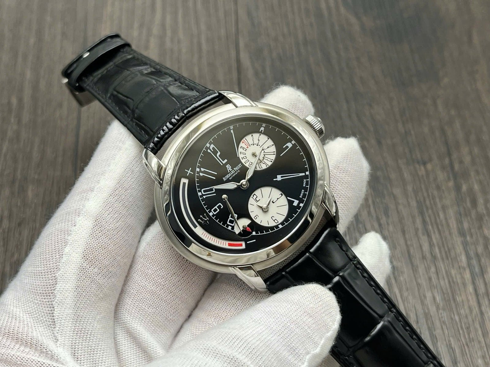 Audemars Piguet Millenary 26150ST Watch Black Dial 47mm