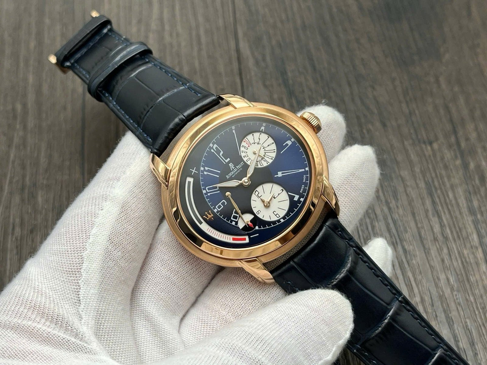 Audemars Piguet Millenary 26150OR Watch Blue Dial 47mm