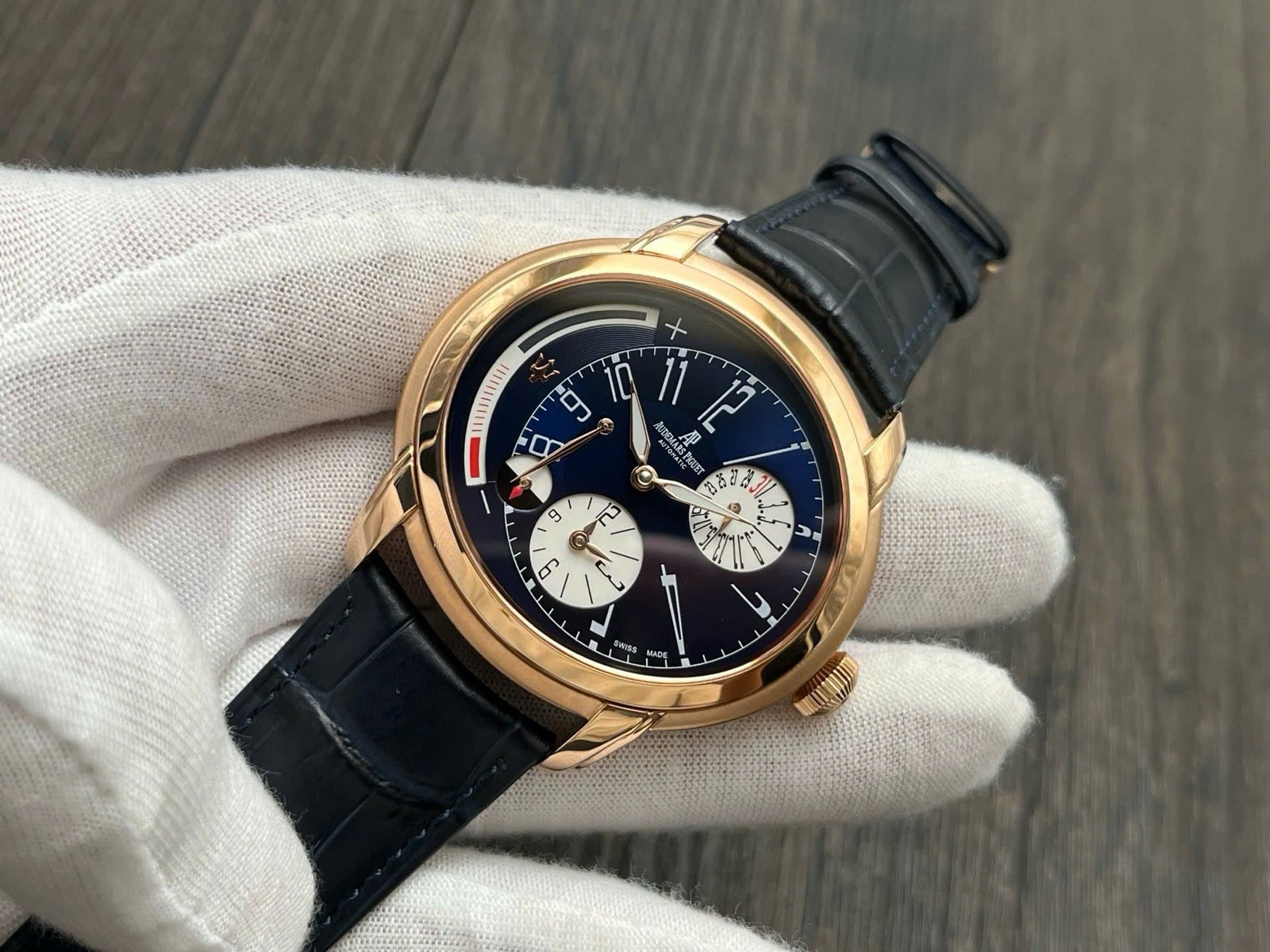 Audemars Piguet Millenary 26150OR Watch Blue Dial 47mm