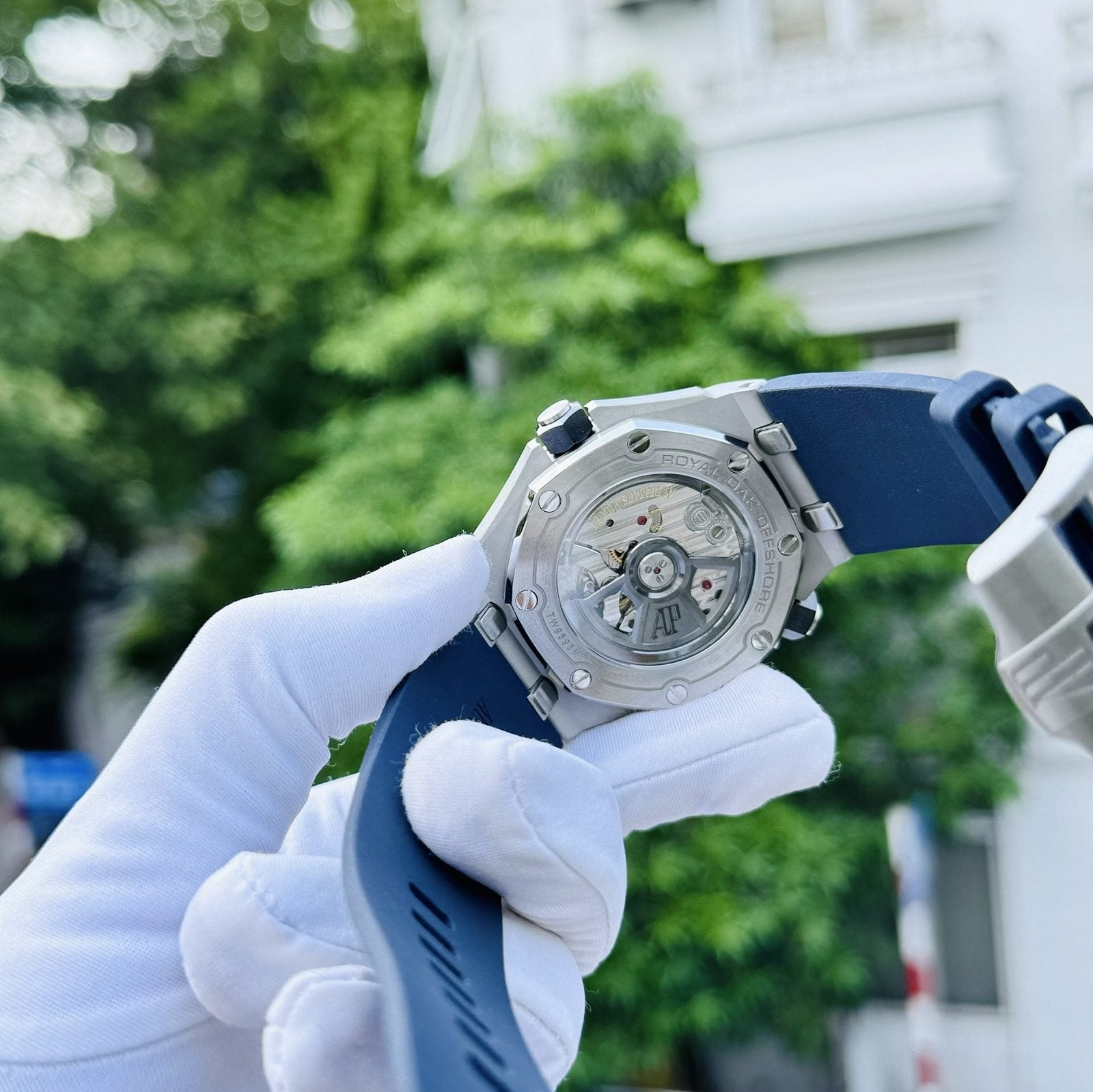 Audemars Piguet Watch Royal Oak 15720ST Blue Dial 41mm