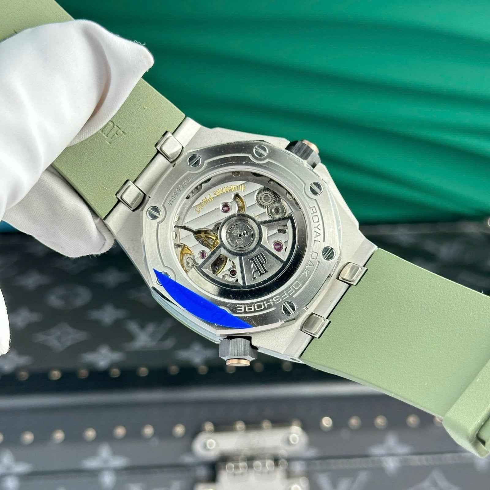 Audemars Piguet Watch Royal Oak Offshore 15720ST Green 42mm
