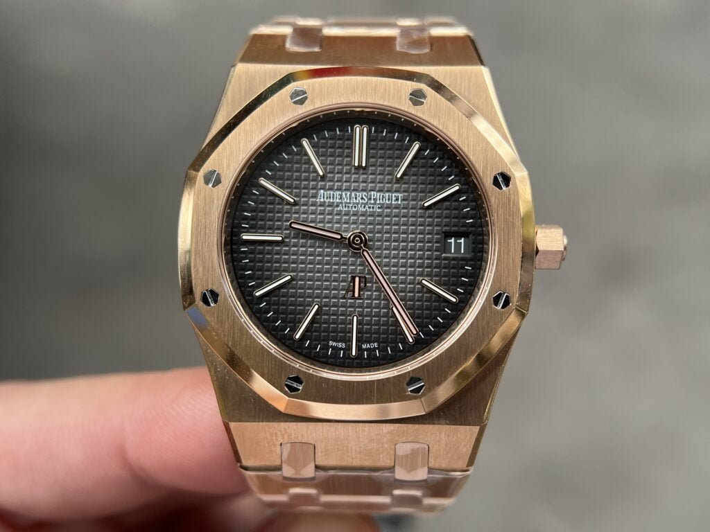 Audemars Piguet Watch Royal Oak 15202OR Jumbo Gray Dial 39mm