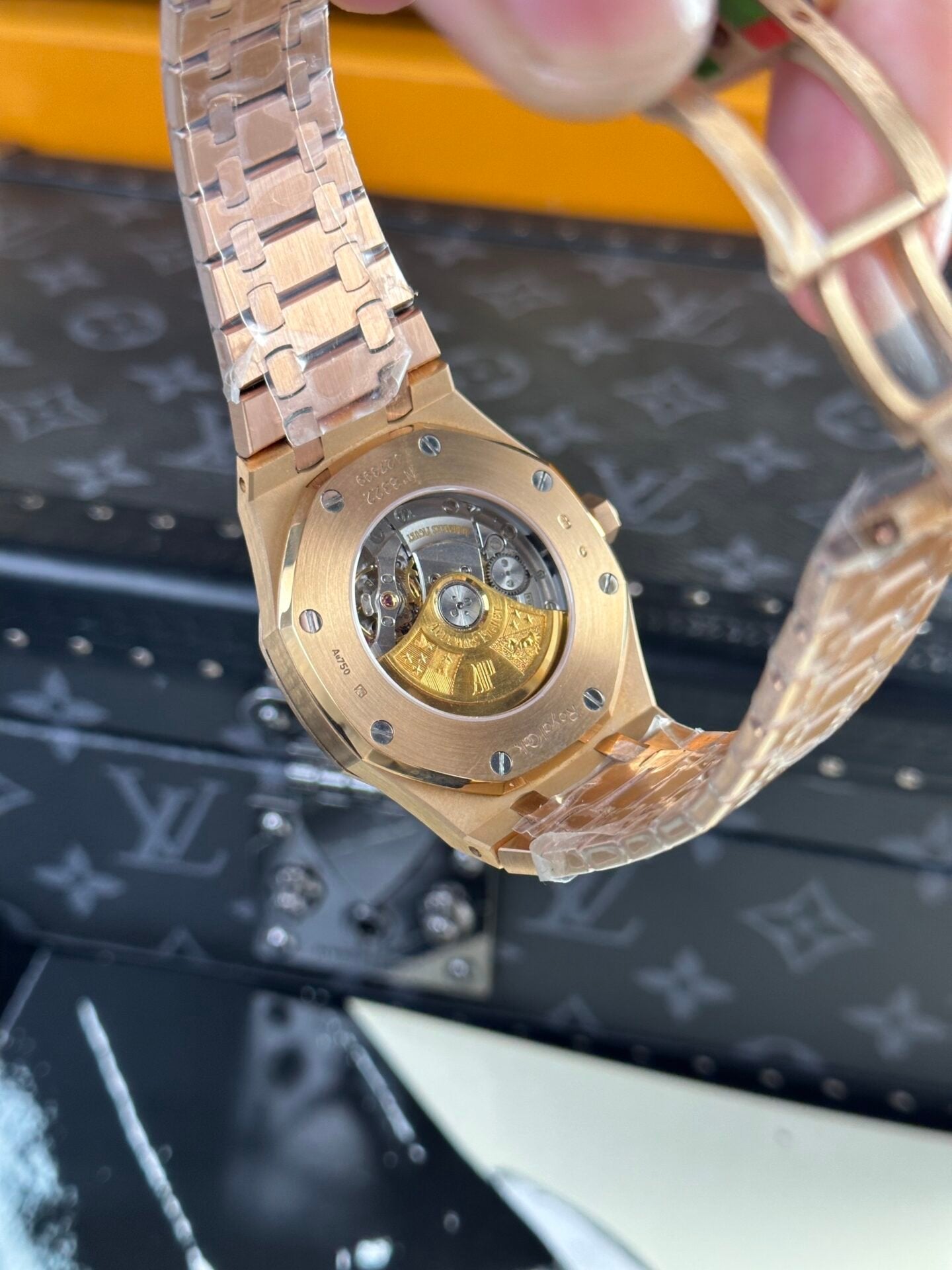 Audemars Piguet Watch Royal Oak 15400OR Black Dial 41mm