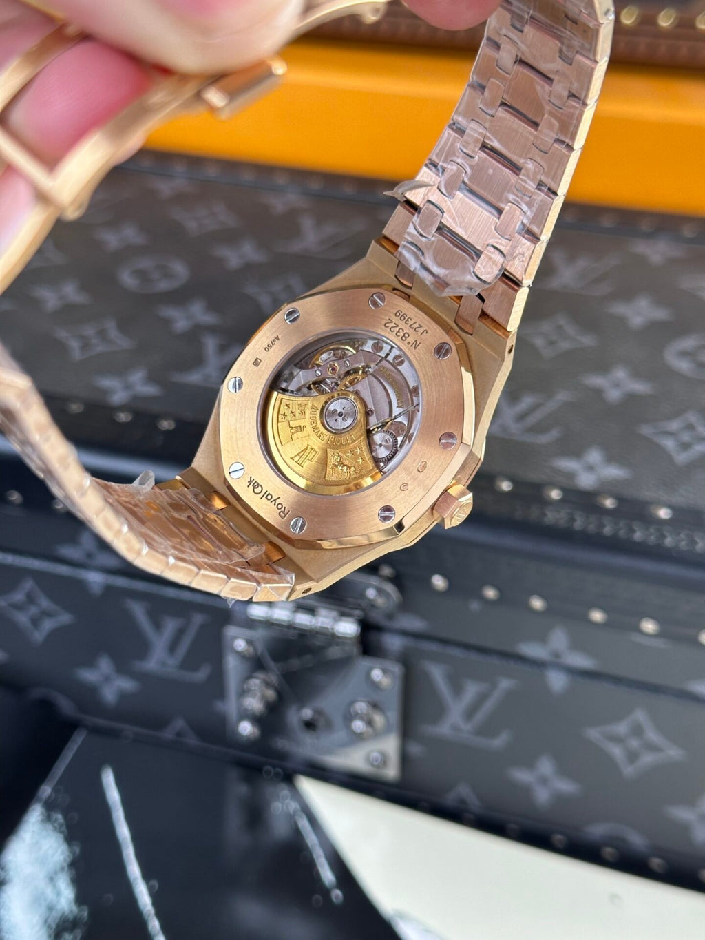 Audemars Piguet Watch Royal Oak 15400OR Black Dial 41mm