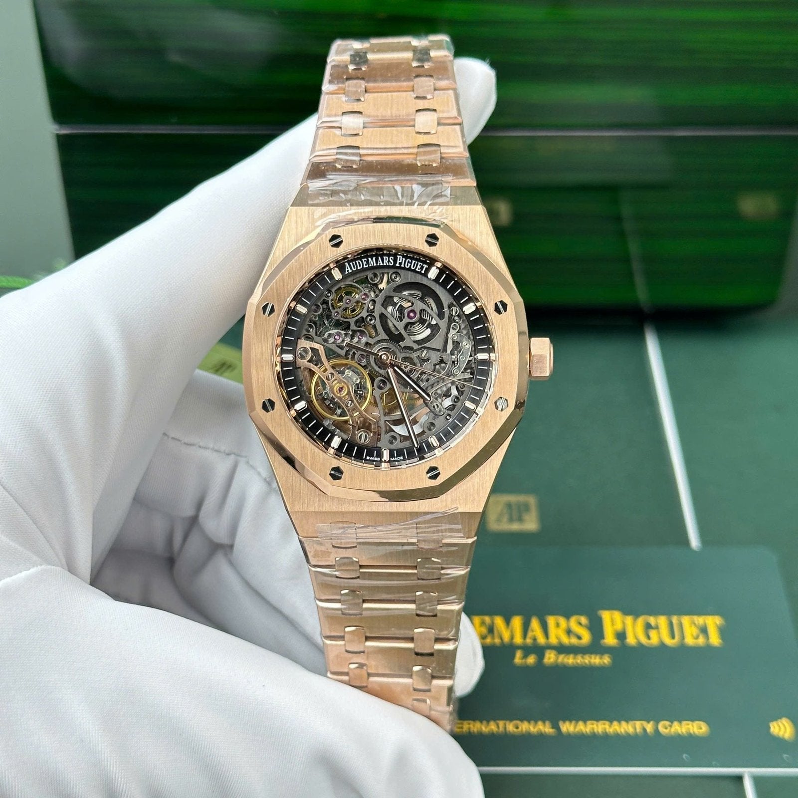 Audemars Piguet Watch Royal Oak 15407 Rose Gold 41mm