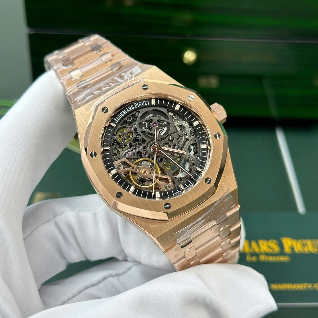 Audemars Piguet Watch Royal Oak 15407 Rose Gold 41mm
