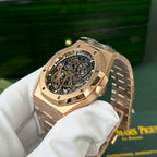 Audemars Piguet Watch Royal Oak 15407 Rose Gold 41mm