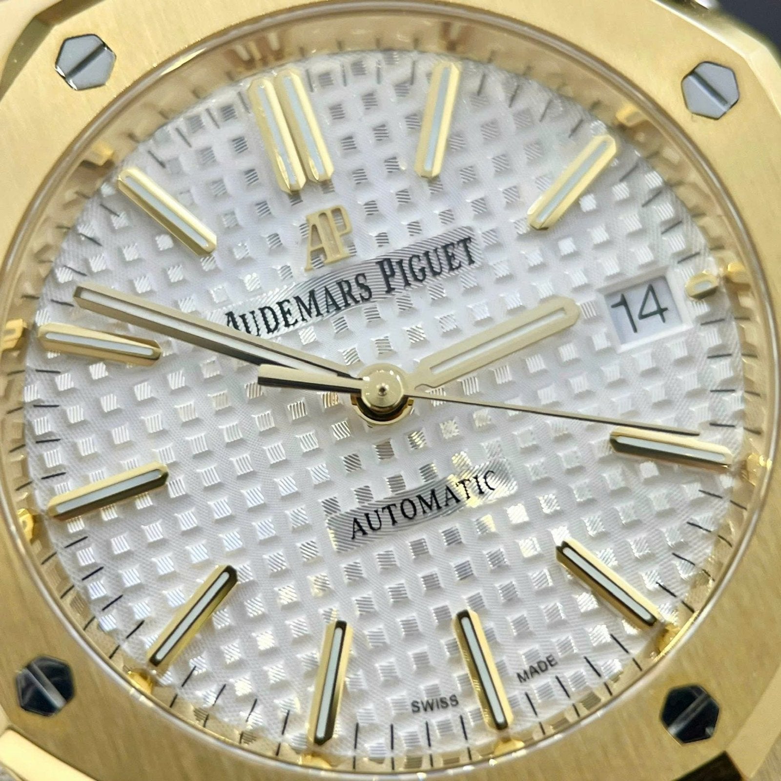 Audemars Piguet Watch Royal Oak 15450 Yellow Gold 37mm