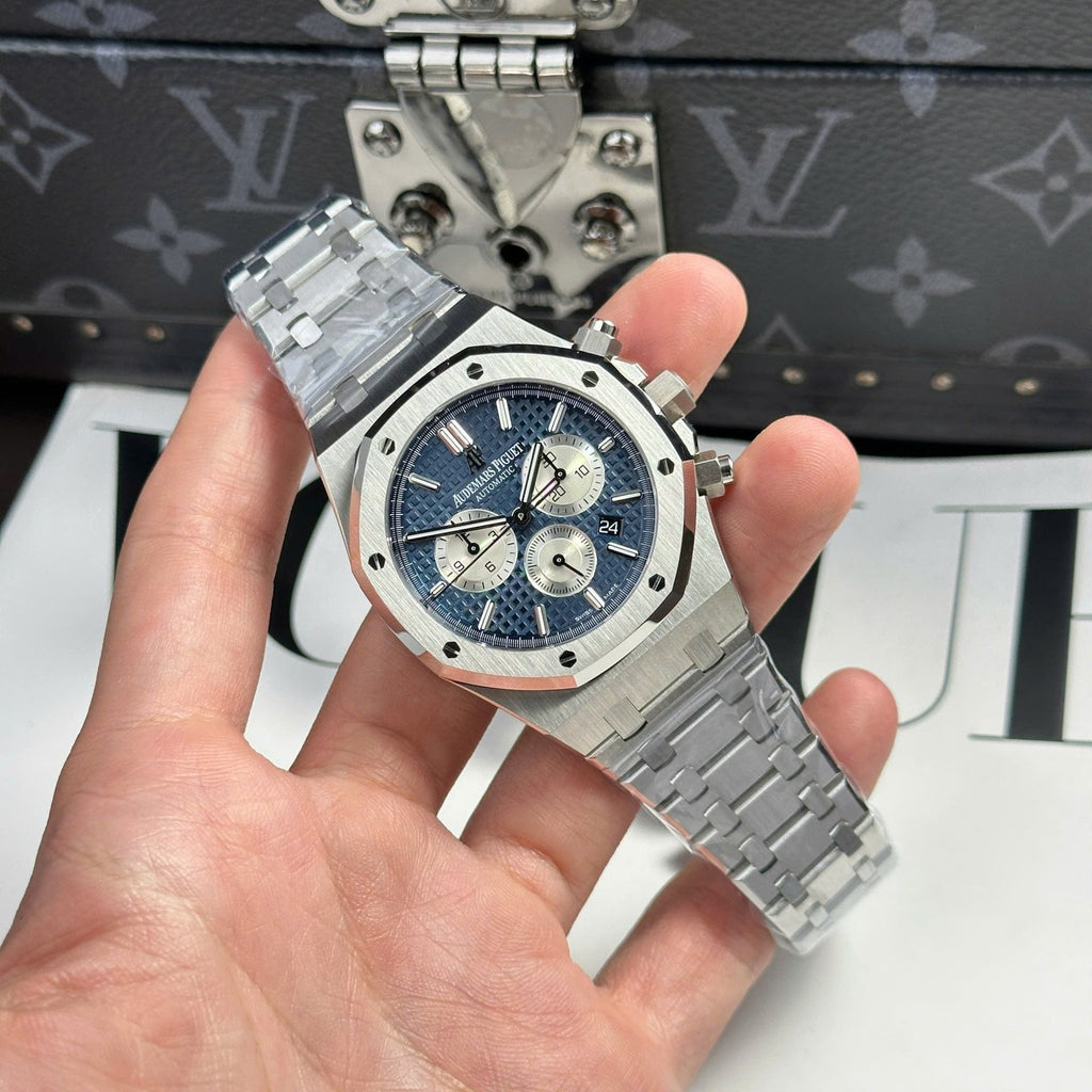 Audemars Piguet Watch Royal Oak 26331 Chronograph Dial Blue 41mm