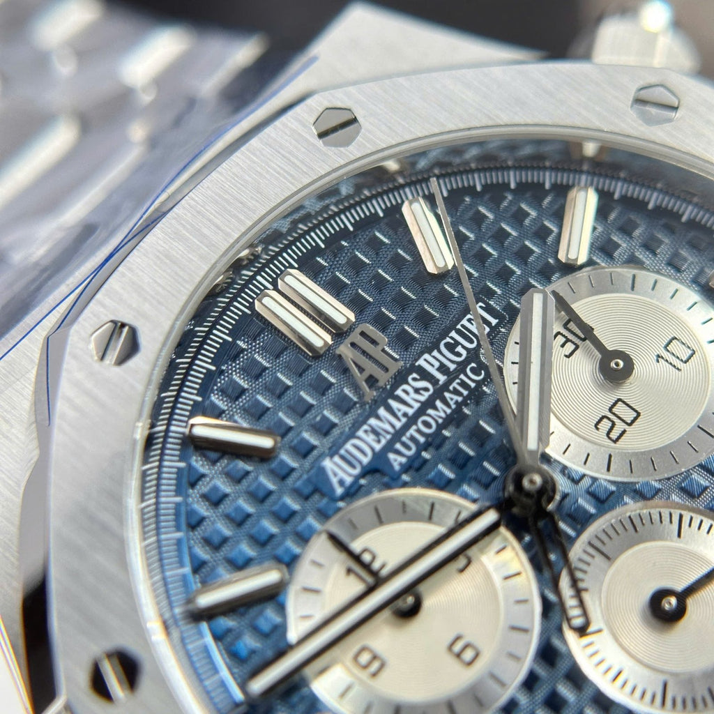 Audemars Piguet Watch Royal Oak 26331 Chronograph Dial Blue 41mm