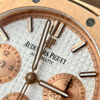 Audemars Piguet Watch Royal Oak 26331OR White Dial 41mm