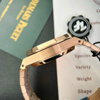 Audemars Piguet Watch Royal Oak 26331OR White Dial 41mm