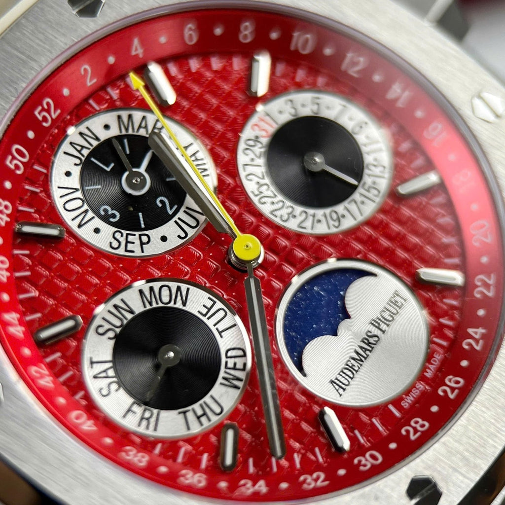 Audemars Piguet Watch Royal Oak Chronogarph 26574ST Red Dial 41mm